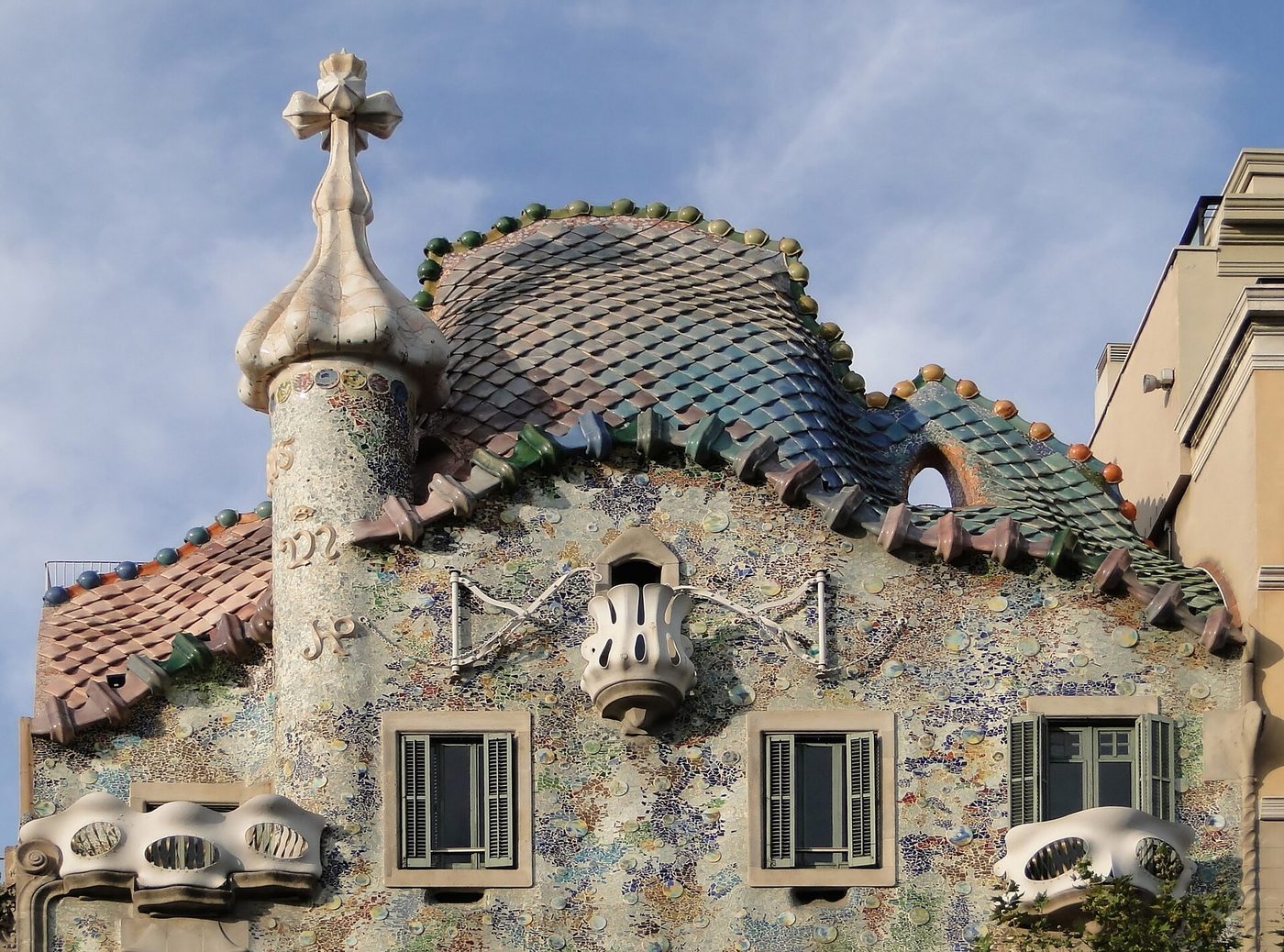Gaudí's Casa Batlló on Passeig de Gràcia